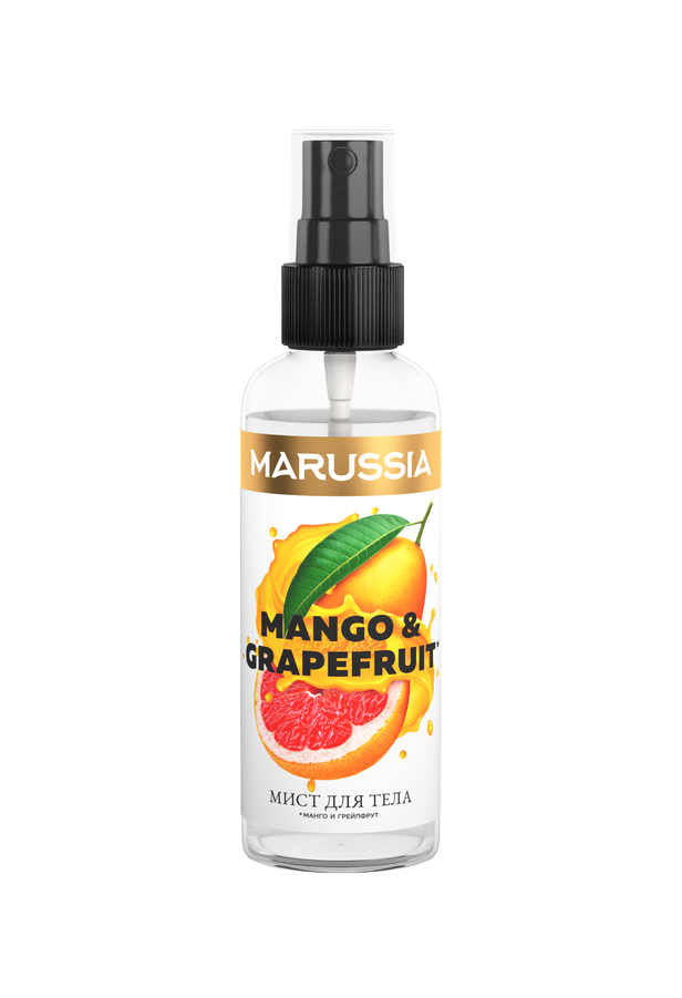 Увлажняющая душистая вода-спрей с пленящими ароматами манго и грейпфрута объемом 100 мл
